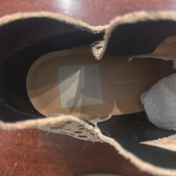 Dolce Vita Kaidie leopard bootie size 8 - Picture 5 of 7